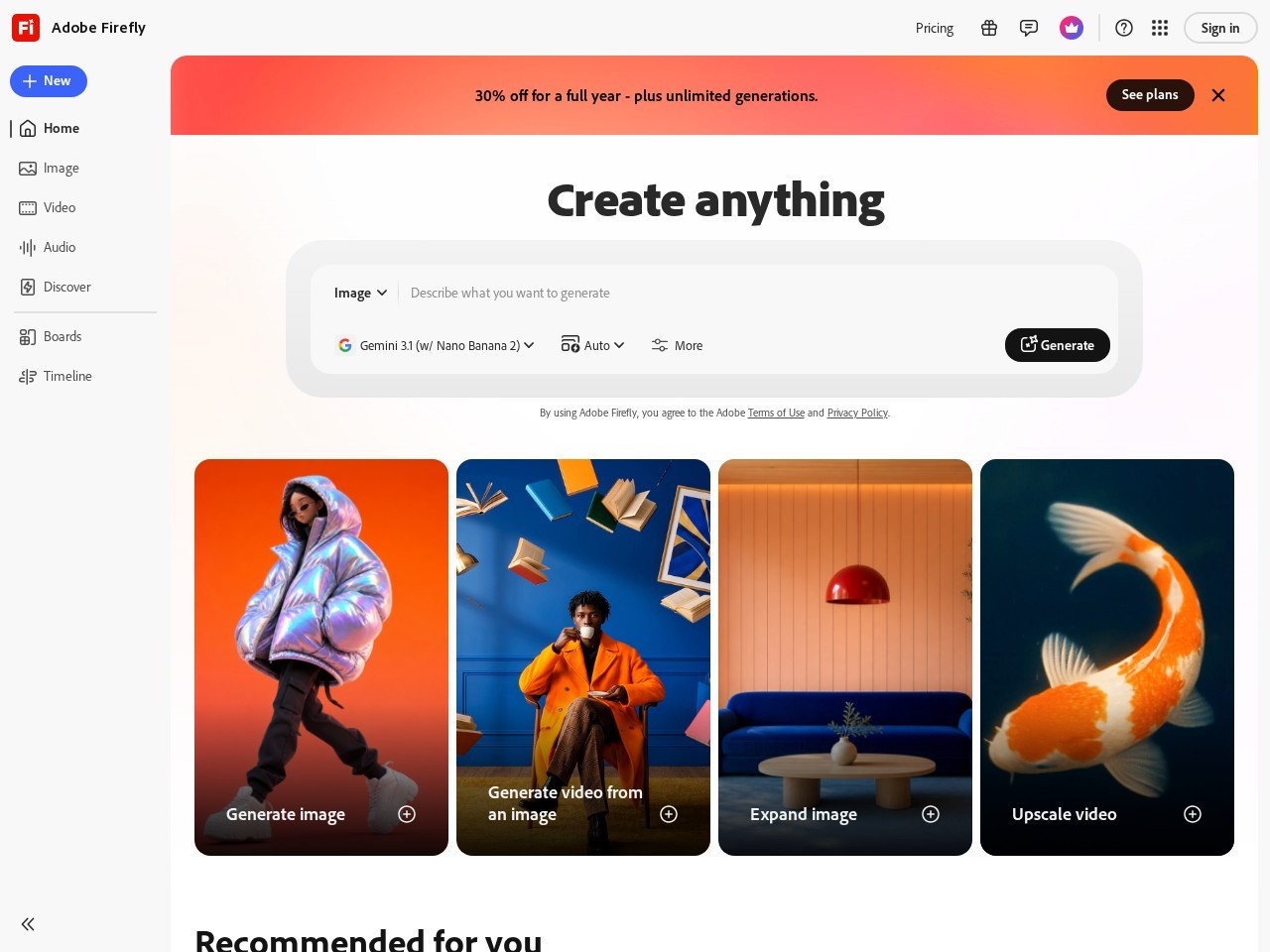 Adobe Firefly