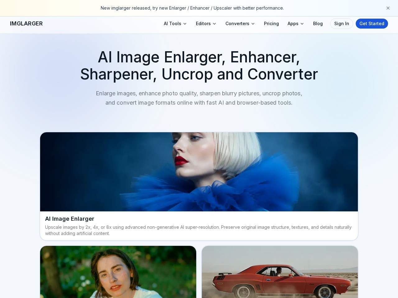 AI Image Enlarge