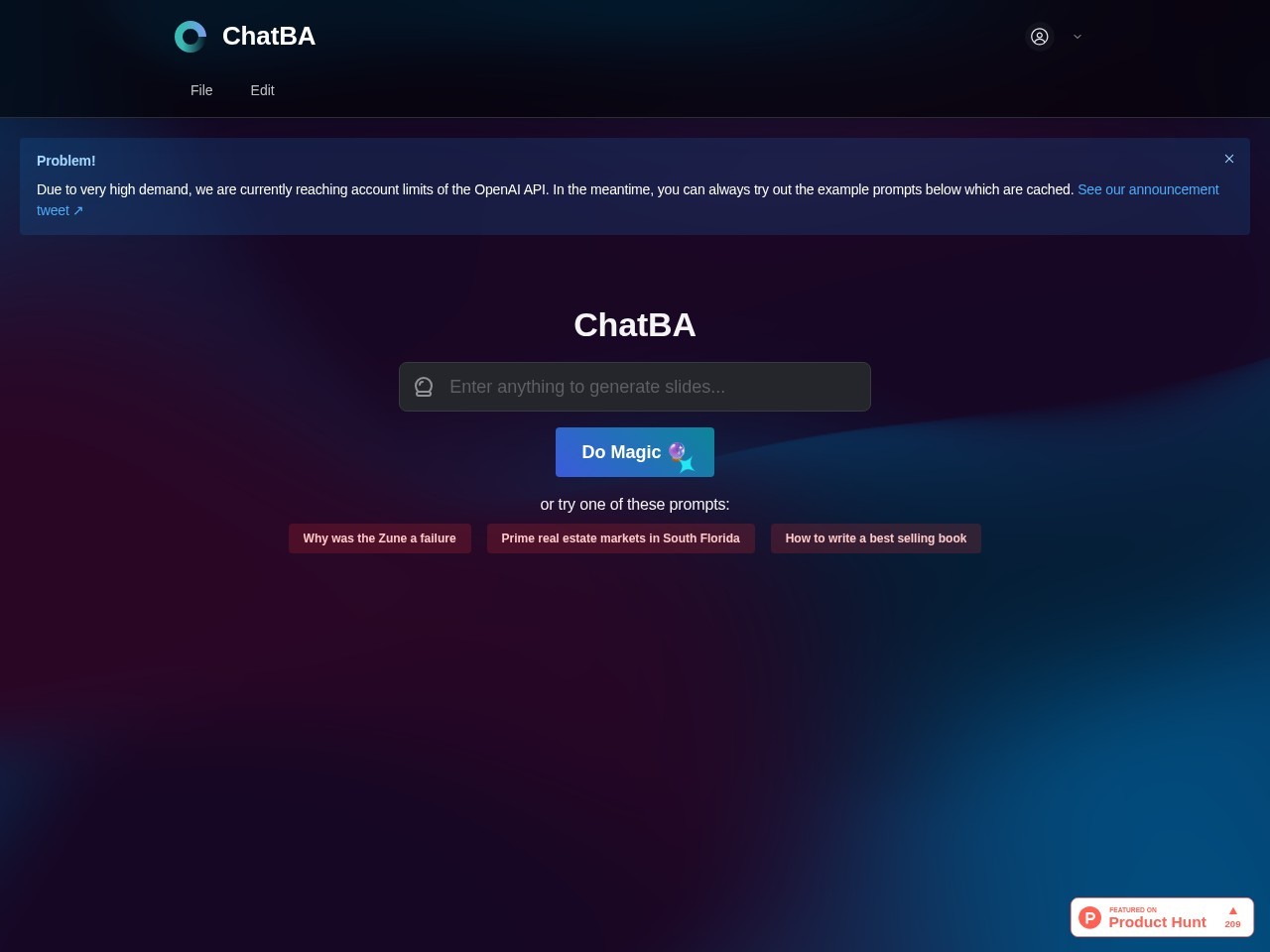 ChatBA