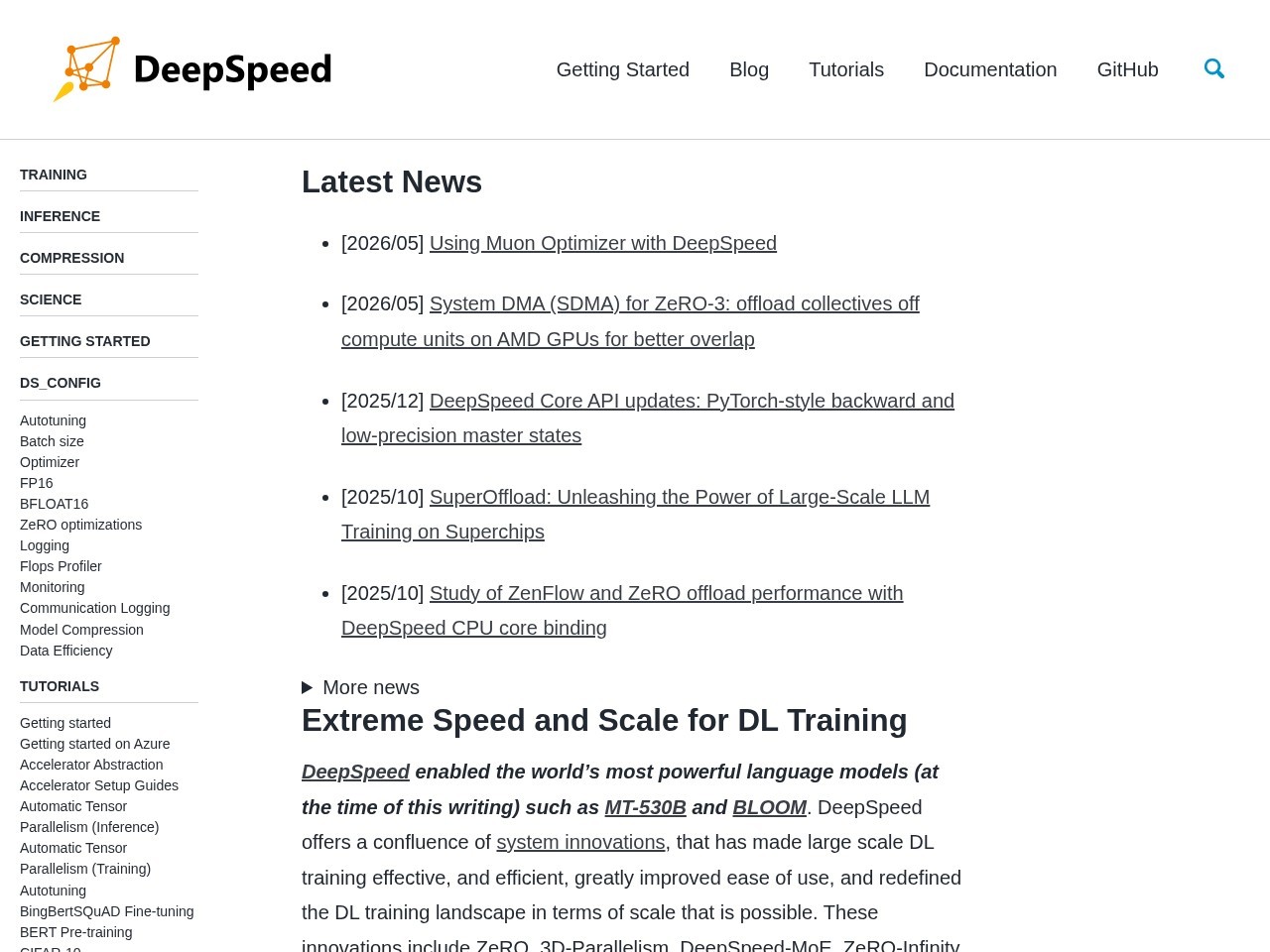 DeepSpeed