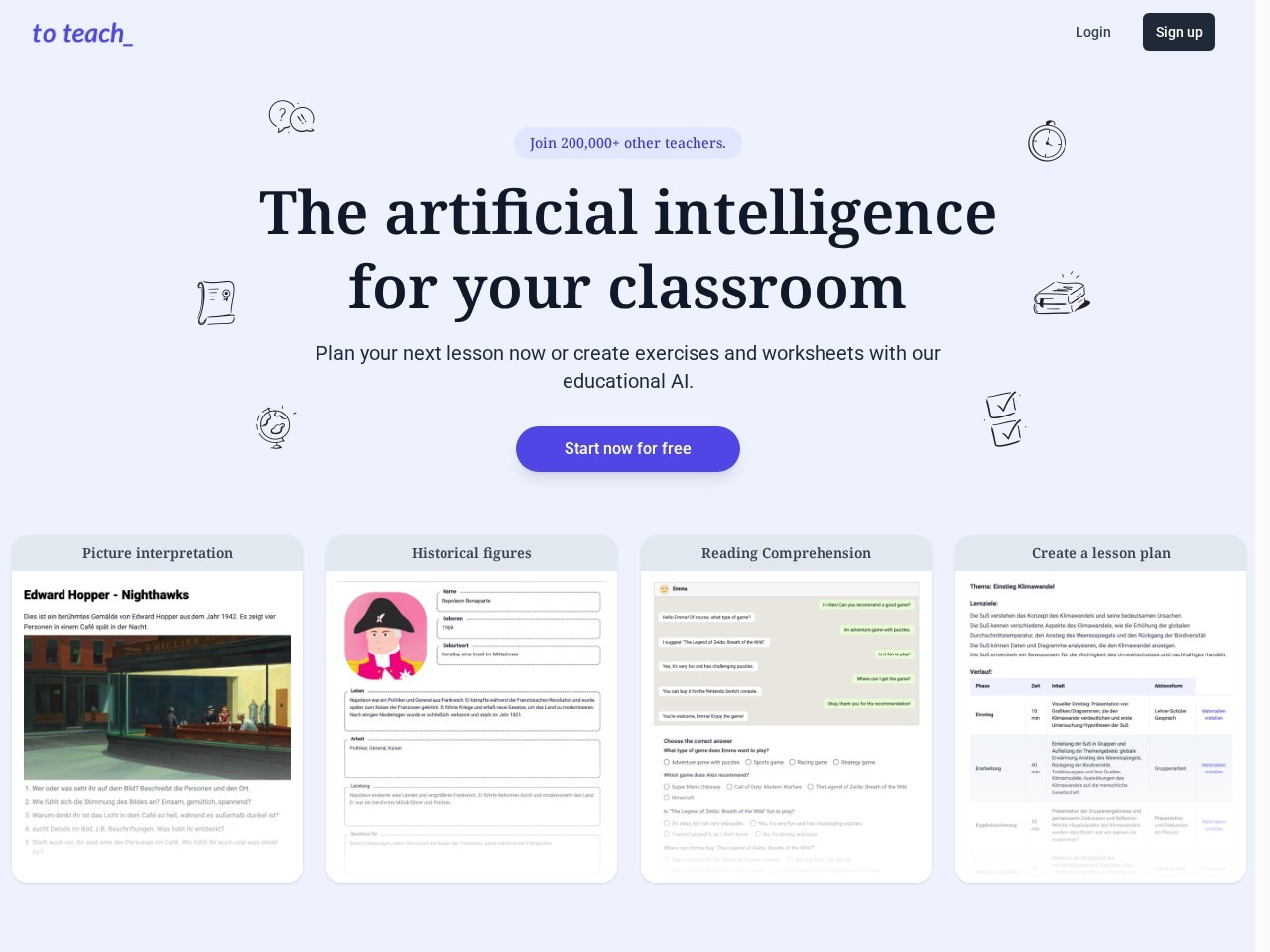 To Teach AI