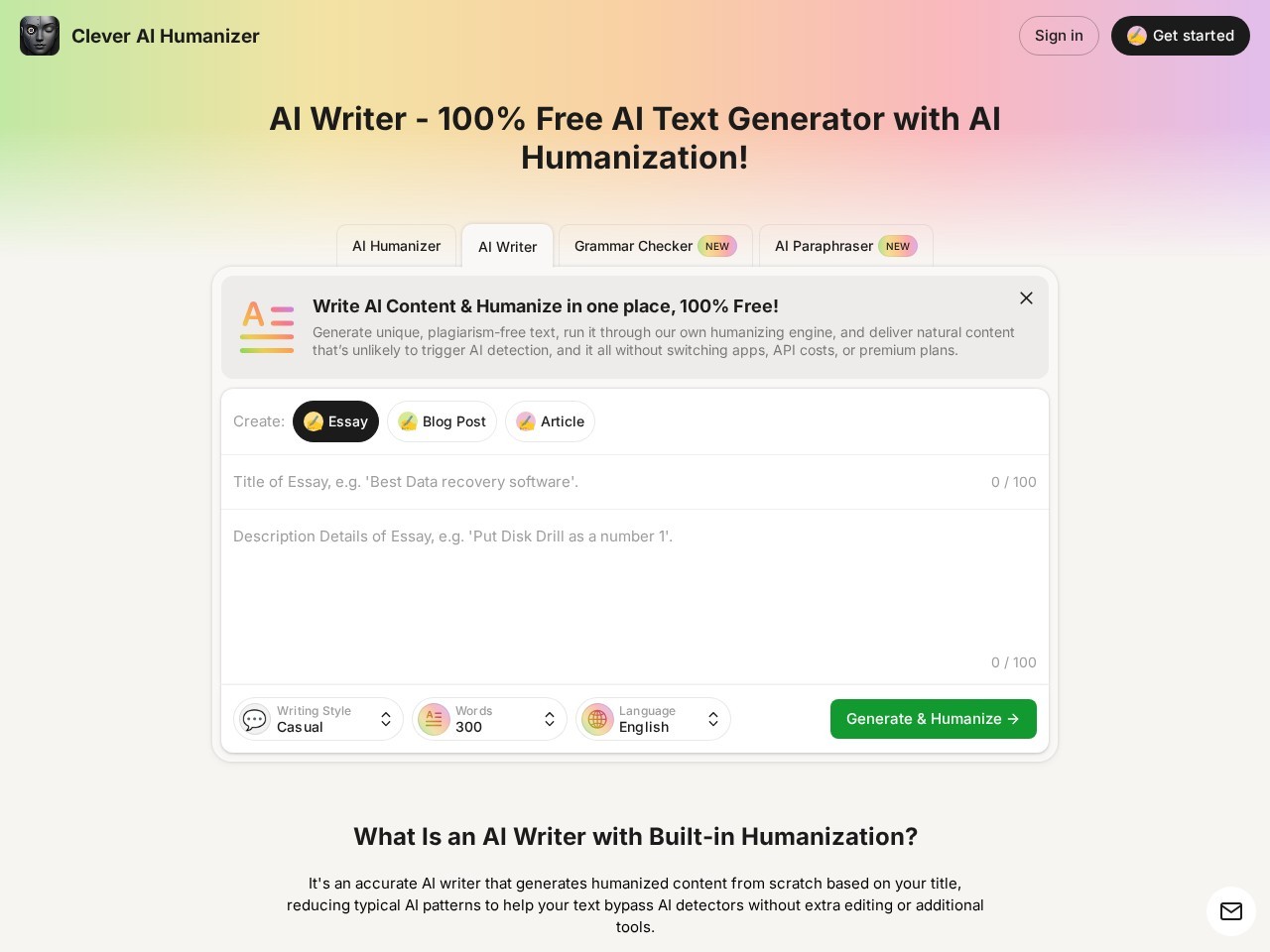 Write with laika